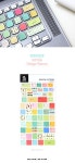 JR스티커-소니아 디자인패턴(2매) design pattern [2023] | 스티커, 소니아