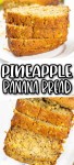 Pineapple Banana Bread | Delicious breakfast recipes, Bread recipes sweet, Moist banana bread