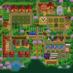 four corners farm layout💕 #stardewvalley #스타듀밸리