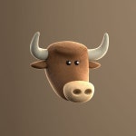 bull 3d modeling 황소 캐릭터 모델링
