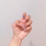Pin de 다인 유 en nails | Uñas, Uñas azules, Arte de uñas