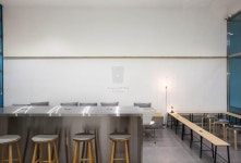 독산동 상가 19평 화이트 모던 카페 인테리어 (금천구 독산동)