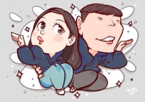 기념일 캐리커쳐!