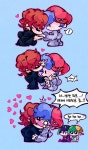메리봉봉 on Twitter | Cute drawings, Friday night, Fright night
