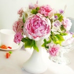 Peony Flower Arrangement | 꽃, 공예
