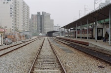 경춘선 복선전절화 되기전 남춘천역..지금은 사라졌음~ | Film camera, Railroad tracks, Film