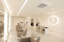 화이트톤 20평 모던 대전 미용실 인테리어