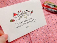 좋아요 1,044개, 댓글 18개 - Instagram의 버들글씨🌿(@beodlecalli)님: #뭐든좋아 너와 함께라면 #버들글씨 #캘리그라피 #펜글씨 #펜그림