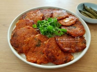 김치전 만드는 법 - 김치전 바삭하게