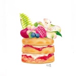 #색연필일러스트 #색연필 #손그림 #색연필그림... 푸드일러스트 #취미미술 #아이스크림콘 #원데이클레스 … | Curtidas