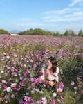 _ 오랜만에 구리한강공원 역시 코스모스는 여기가 짱이지! 너무 싱싱했던 코스모스🌸 . . . . #일상 #코스모스 #구리한강시민공원 #가을 #나들이