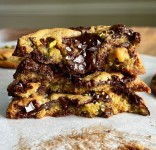 Brown Butter Pistachio Cream Chocolate Chip Cookies — Well Made by Kiley Brown Butter Pistachio Cream Chocolate Chip Cookies... 