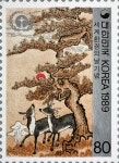 South Korea Stamps에 있는 PillarBoxStudio님의 핀 | 민화, 우표, 인물화