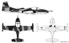 cessna a 37b dragonfly - BlueprintBox.com - Free Plans and Blueprints of Cars, Trailers, Ships, Airplanes, Jets, Scifi and more...... 