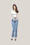 [심즈4] ALGU TOP 38 배포 [심즈4] ALGU TOP 38 배포 | Fashion, Clothes, Outfits
