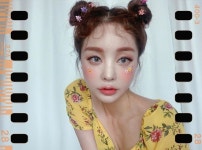 🇰🇷유앤아인 ain アイン on Instagram: “키라키라메이크업! 유튜브에 올라갔어요!🌼😣 . . 사실, 첨엔 이 머리를 했다가 넘나리.....