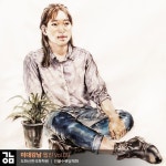 [미대강남 웹진 Vol.09] 도화선한국화학원 / 인물수묵담채화