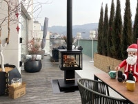 [삼진벽난로] 종로 평창동, 전원주택 야외 화목난로 니케 설치 l 인테리어 홈 데코 별장 별실 별채 펜션 마당 운동장 l [삼진벽난로]... 