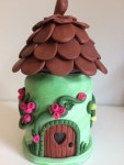 Image result for clay fairy house | 공예, 양초, 폴리머 클레이