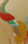 석채로 그린 봉황도