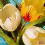 Pin page Pin on 유화 아크릴화 중급 | Flower painting, Floral painting, Tulip painting