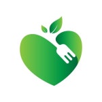 포크로 채식 음식 로고를 사랑, 채식주의 자, 심벌 마크, 음식 PNG, 일러스트 및 벡터 에 대한 무료 다운로드 - Pngtree