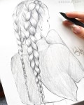 Pin page karakalem에 있는 guzel resimler님의 핀 | 헤어 스케치, 일러스트레이션, 그림