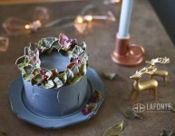 좋아요 157개, 댓글 10개 - Instagram의 LAFONTE 라퐁트, Flowercake @Korea(@lafonteco)님: LAFONTE flower cake. Christmas wreath🎄 같은... 