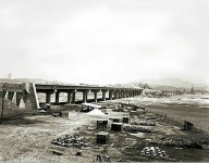 1964년 건설중인 제2한강교(현 양화대교) 자료: 한가람(nahasa1) (blog.naver.com/nahasa1) 제공