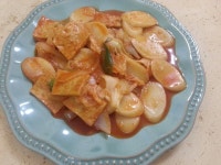 떡국떡 떡볶이