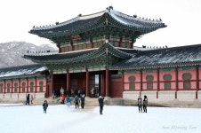 Gyeongbokgung (Hangul: 경복궁; hanja: 景福宫) | 풍경 수채화, 사계절, 한국