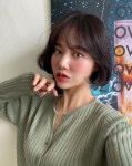 보니펌 BONNIE PERM - 2021 | 헤어스타일 아이디어, 단발머리 헤어스타일, 단발 펌