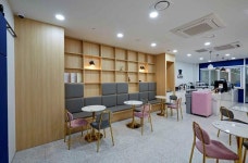 독서실 스터디카페인테리어 완료현장 know knock - 사무실인테리어 디자인 공사 비용견적 플랫폼 독서실 스터디카페인테리어... 