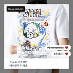 귀여운 래서판다를 티셔츠에 담은, 코케트스튜디오 반팔 티셔츠 이번 여름, 귀여움을 한층 더 업그레이드 시킬 수 있는 티셔츠 40% 할인 중 #코...... 