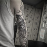 📲 ▪️ ➕스튜디오 (이대입구 5번출구) ➕상담 문의 24시 💉 ⭕️ 블랙 크로우 #tattooer #tattooart #tattooartist... 
