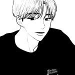 사랑하는 존재 박재하 | 흑백 그림, 흑백, 그림 그리기