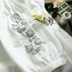 Pin by 황보정민 on 자수 | Embroidery on clothes, Embroidered clothes, Creative embroidery