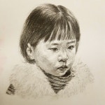 뎃생 인물소묘 연필그림 조장원