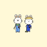 농장토끼부부 | 그림