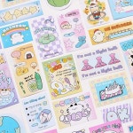Hiding In The Rainbow Series - Self-adhesive Sticker Package Tentacle Material Diy Decorative Sticker Pin on 스티커 디자인