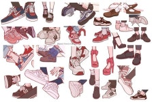 Shoes에 있는 은경 조님의 핀 - 2020 | 신발 그리는 법, 신발 그림, 신발