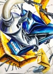 경희대 기초디자인 세로그림 스템플러 호치키스 핸드크림 스펀지 기초디자인 구성 표현