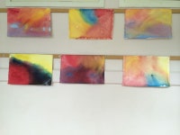 2nd grade paintings  Lake Champlain Waldorf School 2014 | 2학년