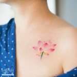그라피투 타투 스튜디오 | graffittoo tattoo studio 타투커뮤니티, 타투요 | Lotus tattoo, Lotus tattoo design, Watercolor lotus... 