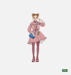 양머리 소녀 illustrator vnvnii | 소녀, 패션 일러스트