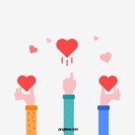 자선 사랑 만화 일러스트, 공공 복지, 마음 사랑, 마음 사랑을 제공 PNG, 일러스트 및 벡터 에 대한 무료 다운로드 - Pngtree