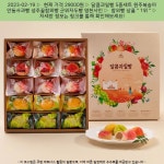 2023-02-19 ─ 29000원 ─ 달콤과일빵 5종세트 원주복숭아 안동사과빵 성주꿀참외빵 군위자두빵 영천샤인머스캣빵 | Melon, Denied