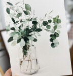 취미미술 #성인미술 #수원수채화클래스 #수원화실 #매탄동화실 #유칼립투스 #식물그림 #꽃수채화 #watercolor #painting #drawing... 