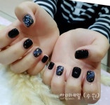 은근 화려한 우주네일 갖고오신 디자인 입니다 | Nails, Beauty