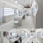 심플한 모던컨셉의 13평 하우스브랜드 안경원 인테리어 (성남 중원구 성남동)